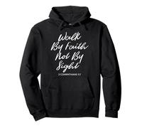 Walk By Faith Not By Sight Bible Verse Women Luke Scripture Pullover Hoodie