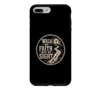 Walk By Faith Not By Sight Christian Faith Verse Case for iPhone 7 Plus/8 Plus