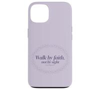 Walk by Faith Not by Sight Scripture Verse Case for iPhone 13