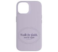 Walk by Faith Not by Sight Scripture Verse Case for iPhone 14