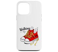 Walk by Faith - Winged Sneaker, Christian Belief Graphic Art Case for iPhone 13 Pro Max