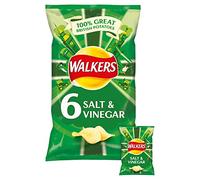 Walk Crisp Salt and Vinegar 25 g (Pack of 6)