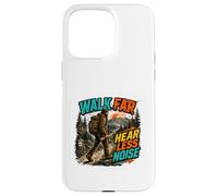 Walk Far Hear Less Noise Outdoor Adventure Design Case for iPhone 15 Pro Max