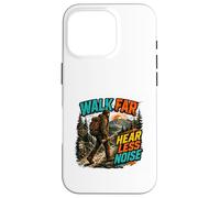 Walk Far Hear Less Noise Outdoor Adventure Design Case for iPhone 16 Pro