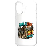 Walk Far Hear Less Noise Outdoor Adventure Design Case for iPhone 17