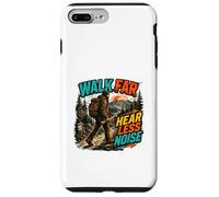 Walk Far Hear Less Noise Outdoor Adventure Design Case for iPhone 7 Plus/8 Plus