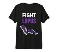 Walk for a Cure Proud Fight Lupus Awareness Month Premium T-Shirt