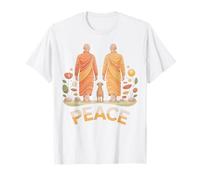 Walk for Peace Aloka Buddhist Monks Journey T-Shirt