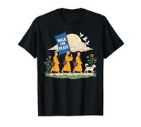 Walk for Peace Aloka Buddhist Monks Journey T-Shirt