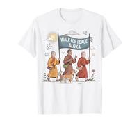 Walk for Peace Aloka Buddhist Monks Journey T-Shirt