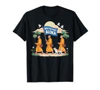 Walk for Peace Aloka Buddhist Monks Journey T-Shirt