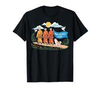 Walk for Peace Aloka Buddhist Monks Journey T-Shirt