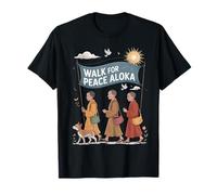 Walk for Peace Aloka Buddhist Monks Journey T-Shirt