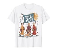 Walk for Peace Aloka Buddhist Monks Journey T-Shirt