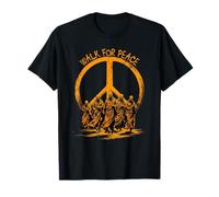 Walk for Peace Monks Walking Buddhist Zen T-Shirt