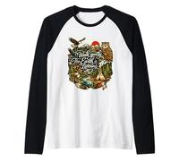 Walk Gently THE Earth is Listening Raglan Baseball Tee