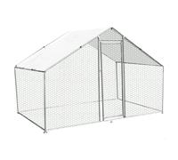 Walk In Chicken Run Cage Coop 4m x 2m x 2m Dog Pen House Kennel