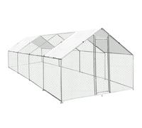 Walk In Chicken Run Cage Coop 4m x 8m x 2m Dog Pen House Kennel
