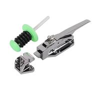 Walk-in Cooler Door Handle, Zinc Alloy Cold Storage Door Handle, Safety Latch Handle Kit for Freezer Door Locks, Oven Locks, Laboratory Door Locks, or Other Equipment