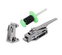 Walk-in Cooler Door Handle, Zinc Alloy Cold Storage Door Handle, Safety Latch Handle Kit for Freezer Door Locks, Oven Locks, Laboratory Door Locks, or Other Equipment