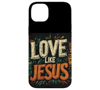 Walk in Faith and Love Like Jesus Costume for Man and Woman Case for iPhone 14 Plus
