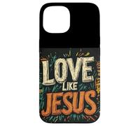 Walk in Faith and Love Like Jesus Costume for Man and Woman Case for iPhone 15