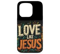 Walk in Faith and Love Like Jesus Costume for Man and Woman Case for iPhone 15 Pro
