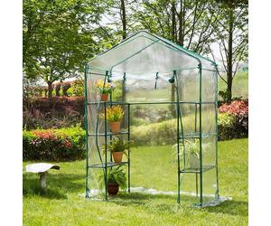 Walk In Garden Greenhouse Large Outdoor Heavy Duty Replacement Cover 4 Tier