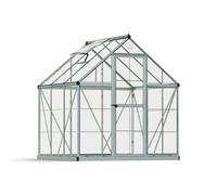Walk-in Greenhouse 6x6 Polycarbonate Aluminum Kit Harmony