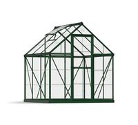 Walk-in Greenhouse 6x6 Polycarbonate Aluminum Kit Harmony