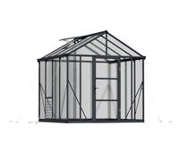 Walk-in Greenhouse 8ft Premium Polycarbonate Aluminum Vent High Ceiling Glory