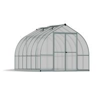 Walk-in Greenhouse 8ft Premium Twin Wall Polycarbonate Aluminum Vent Bella