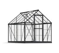 Walk-in Greenhouse kit 6x10 Polycarbonate Rust-Resistant Aluminium Frame Harmony