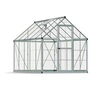 Walk-in Greenhouse kit 6x10 Polycarbonate Rust-Resistant Aluminium Frame Harmony