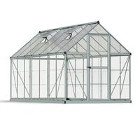 6' x 14' Palram Canopia Hybrid Large Silver Polycarbonate Greenhouse (1.85m x 4.26m)