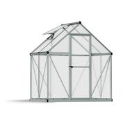 Walk-in Greenhouse kit 6x4 Polycarbonate Rust-resistant Aluminium Frame Mythos