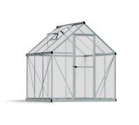Walk-in Greenhouse kit 6x6 Polycarbonate Rust Resistant Aluminium Frame Mythos