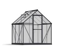 Palram - Canopia Mythos Grey 6X6 Greenhouse With Adjustable Vent