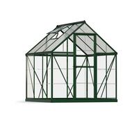 6' x 6' Palram Canopia Hybrid Green Polycarbonate Greenhouse (1.85m x 1.86m)