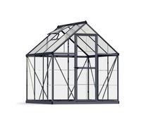 Walk-in Greenhouse Kit 6x6 Twin Wall Polycarbonate Hybrid Canopia by Palram