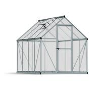 Walk-in Greenhouse kit 6x8 Polycarbonate Rust Resistant Aluminium Frame Mythos