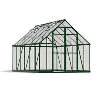 Walk-in Greenhouse Kit 8x12 Polycarbonate Double Doors Durable Balance