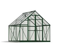 Walk-in Greenhouse Kit 8x8 Polycarbonate Double Doors Balance Canopia by Palram