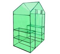 Walk-in Greenhouse with 4 Shelves vidaXL