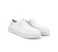 WALK IN PITAS | Dafne | Loafers for Women | Casual Boat Shoes | Summer Sneakers | Casual and Comfortable Women's Shoes | PITAS Shoes for Women, white, 6 UK
