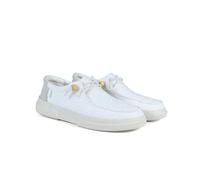 WALK IN PITAS Kila | Women's Loafers | Casual Boat Shoes | Summer Sneakers | Casual and Comfortable Women's Shoes | PITAS Shoes for Women, white, 7 UK