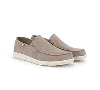 Walk in PITAS Model Slip On WP150 Men's Casual Sneakers for Summer, Beige, 10 UK