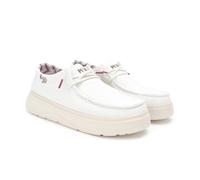 WALK IN PITAS Natal | Women's Loafers | Casual Boat Shoes | Summer Sneakers | Casual and Comfortable Women's Shoes | PITAS Shoes for Women, white, 8 UK