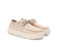 WALK IN PITAS Natal | Women's Loafers | Casual Boat Shoes | Summer Sneakers | Casual and Comfortable Women's Shoes | PITAS Shoes for Women, beige, 6 UK