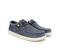 WALK IN PITAS WP150 WALLABI Washed Men's Moccasins Flat Slippers for Men Slip on Loafers Sneakers Slip-On Shoes Casual Shoes Walkinpitas Shoes, Periscope, 7 UK
